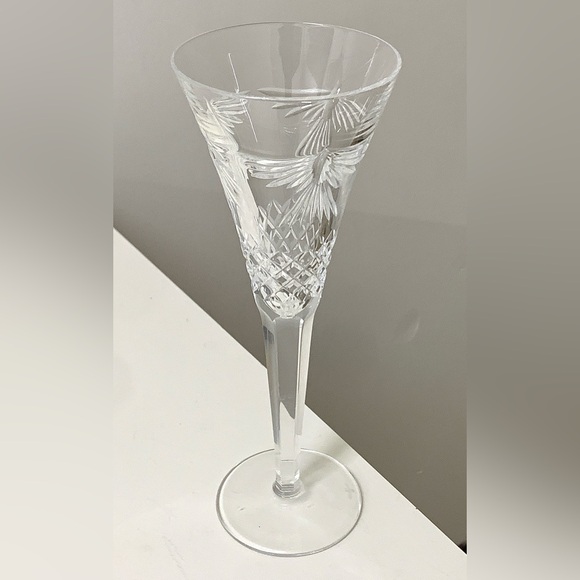 Vtg Discontinued Waterford Crystal Millennium Collection Fluted Champagne Glass - Picture 14 of 14
